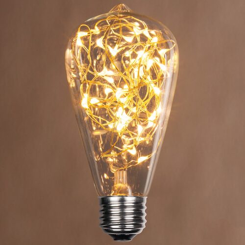 ST64 Warm White LEDimagine TM Fairy Light Bulbs