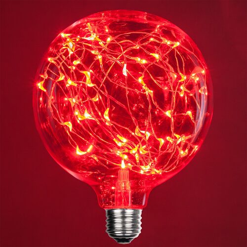 G125 Red LEDimagine TM Fairy Light Bulbs