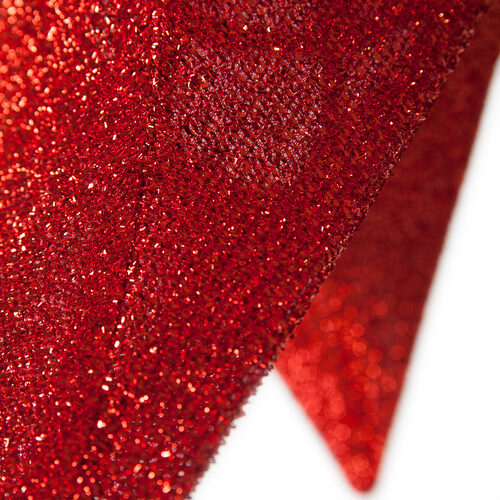 Red Polymesh Unlit Fold Flat Commercial Star