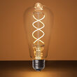 ST64 5W Glass Warm White FlexFilament TM LED Edison Bulbs