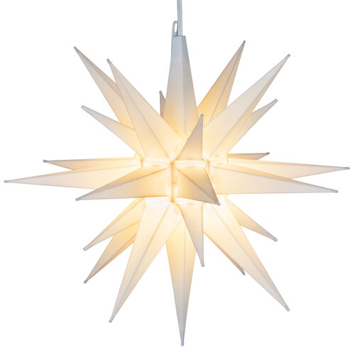 White LED Moravian Star - Wintergreen Corporation