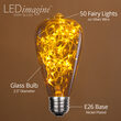 ST64 Gold LEDimagine TM Fairy Light Bulbs