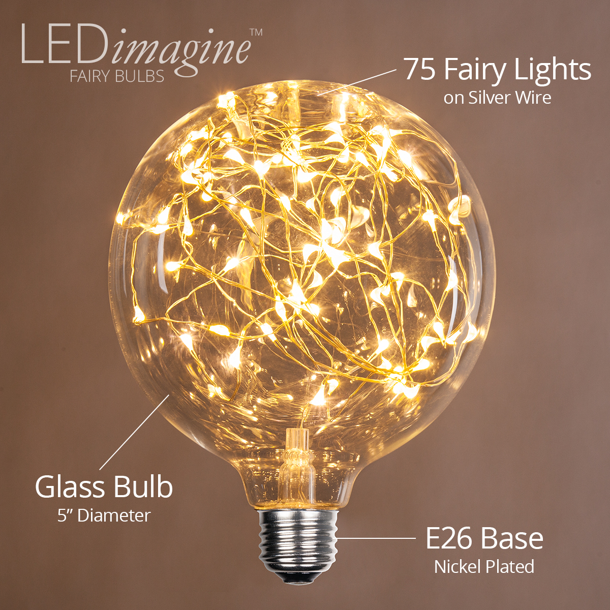 led fairy light bulb