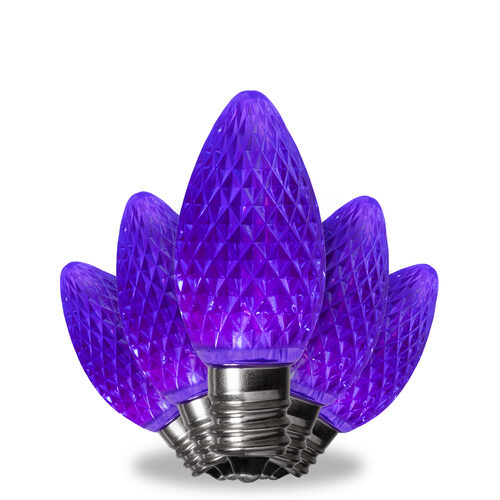 C7 Purple Kringle Traditions LED Bulbs