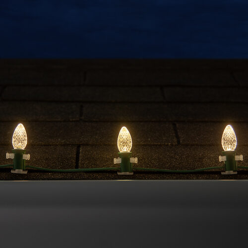 C7 Warm White Kringle Traditions LED Bulbs