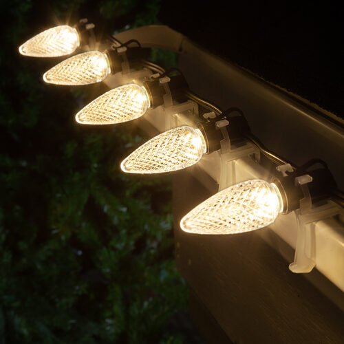 C9 Warm White Kringle Traditions LED Bulbs