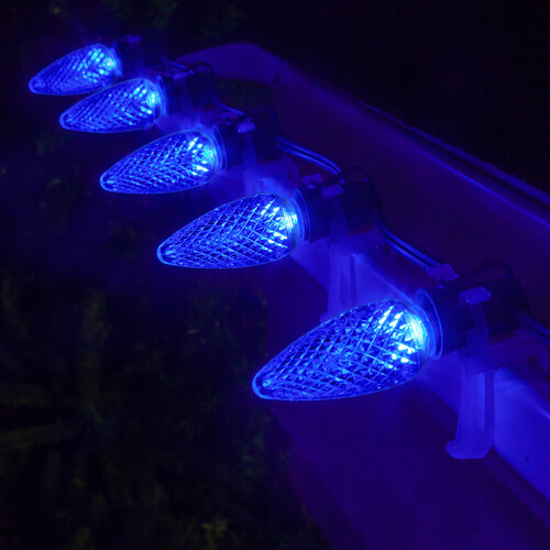 C9 Blue Kringle Traditions LED Bulbs