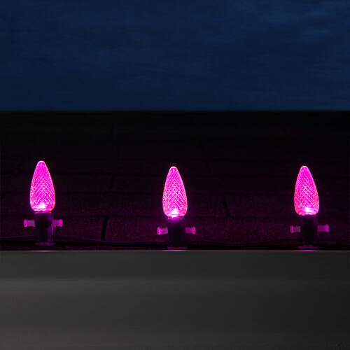 C9 Pink Kringle Traditions LED Bulbs