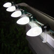 C9 Satin Glass Cool White FlexFilament LED Bulbs 