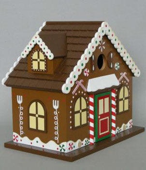 Gingerbread Bird House