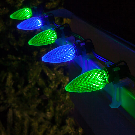 Christmas Lights C9 Green / Blue Opticore Commercial LED Christmas