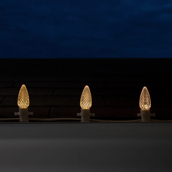 Christmas Lights C9 Warm White Opticore Commercial LED Christmas