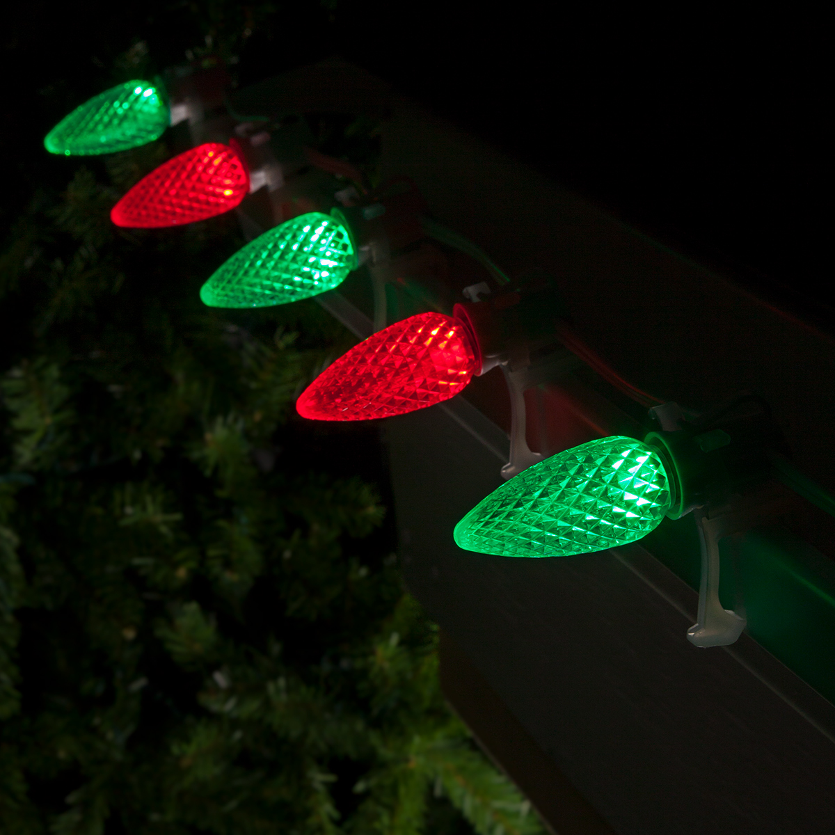 Red and green new arrivals led string lights