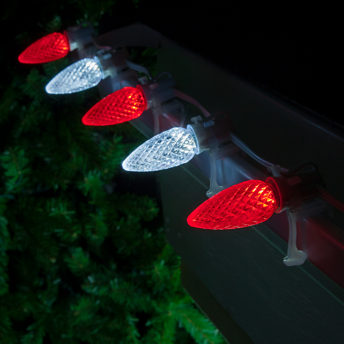 Cool white christmas lights c9 on sale