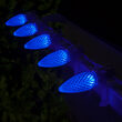 C9 Blue OptiCore Commercial LED Christmas Lights, 25 Lights, 25'