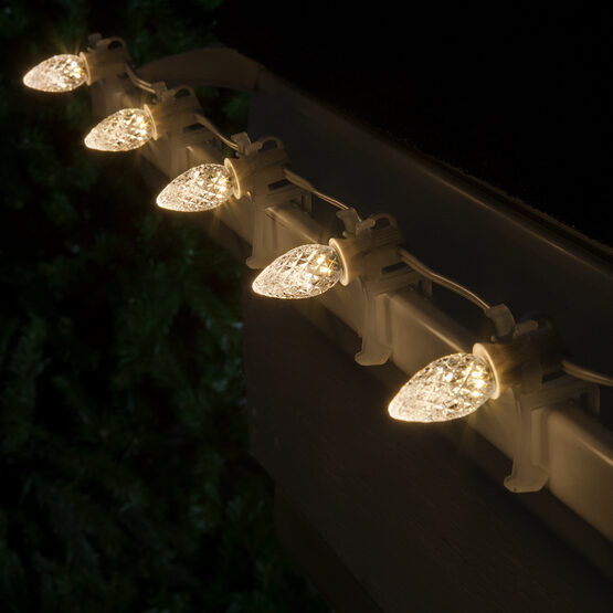 Christmas Lights C7 Warm White Opticore Commercial LED Christmas