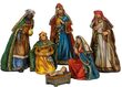 10" Polyresin Nativity Set, 6 Piece Set