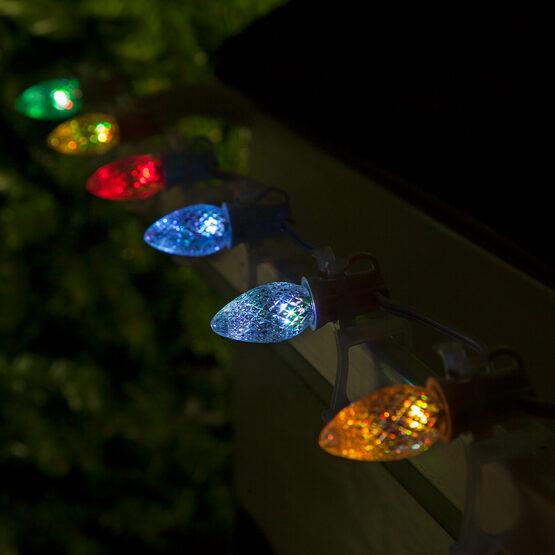 C7 120V Color Change Multicolor LED Bulbs Wintergreen Corporation