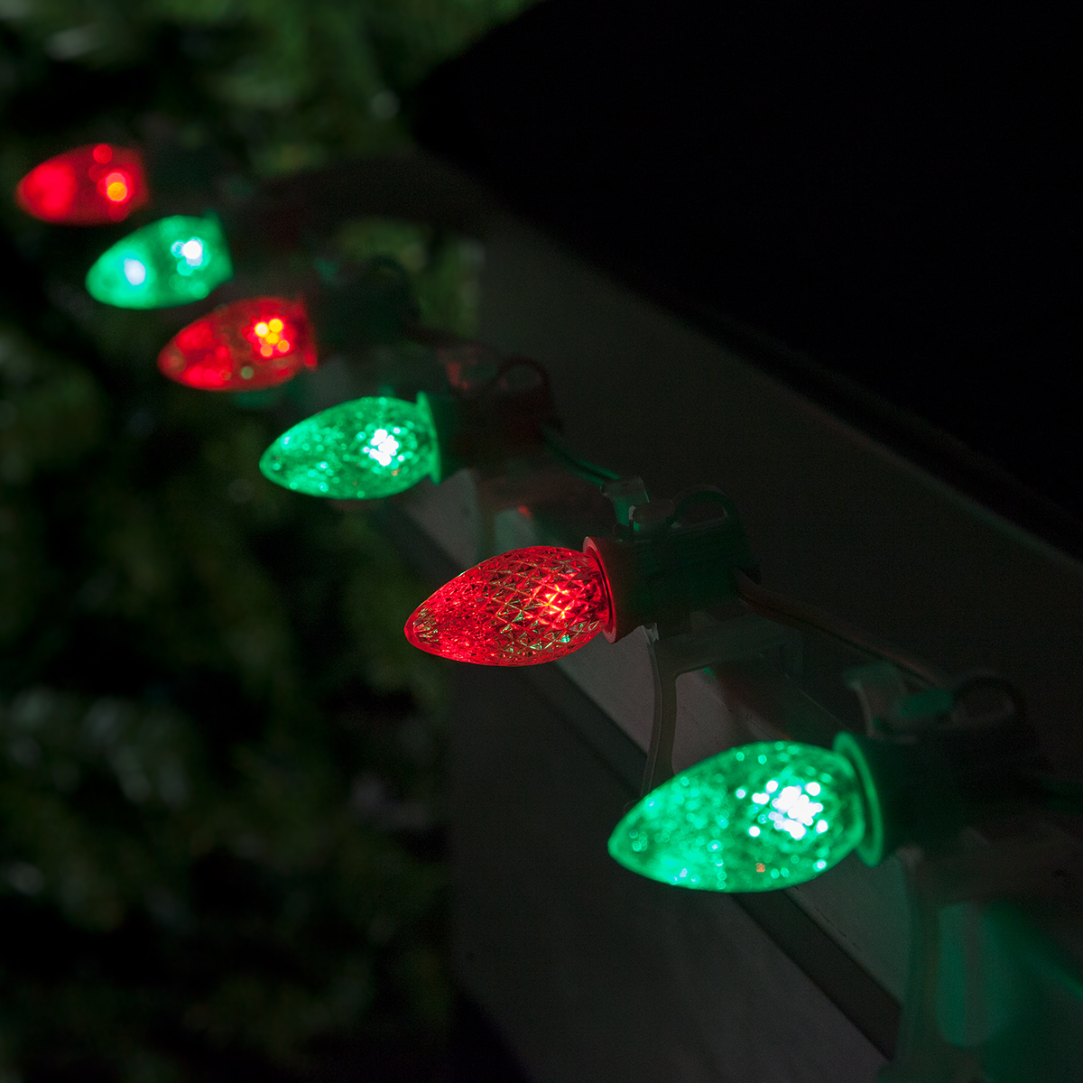 Red green light bulbs discount