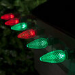 C9 Color Change Acrylic Red Green LED Bulbs