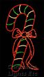 72" Giant Candy Cane with Red Bow 