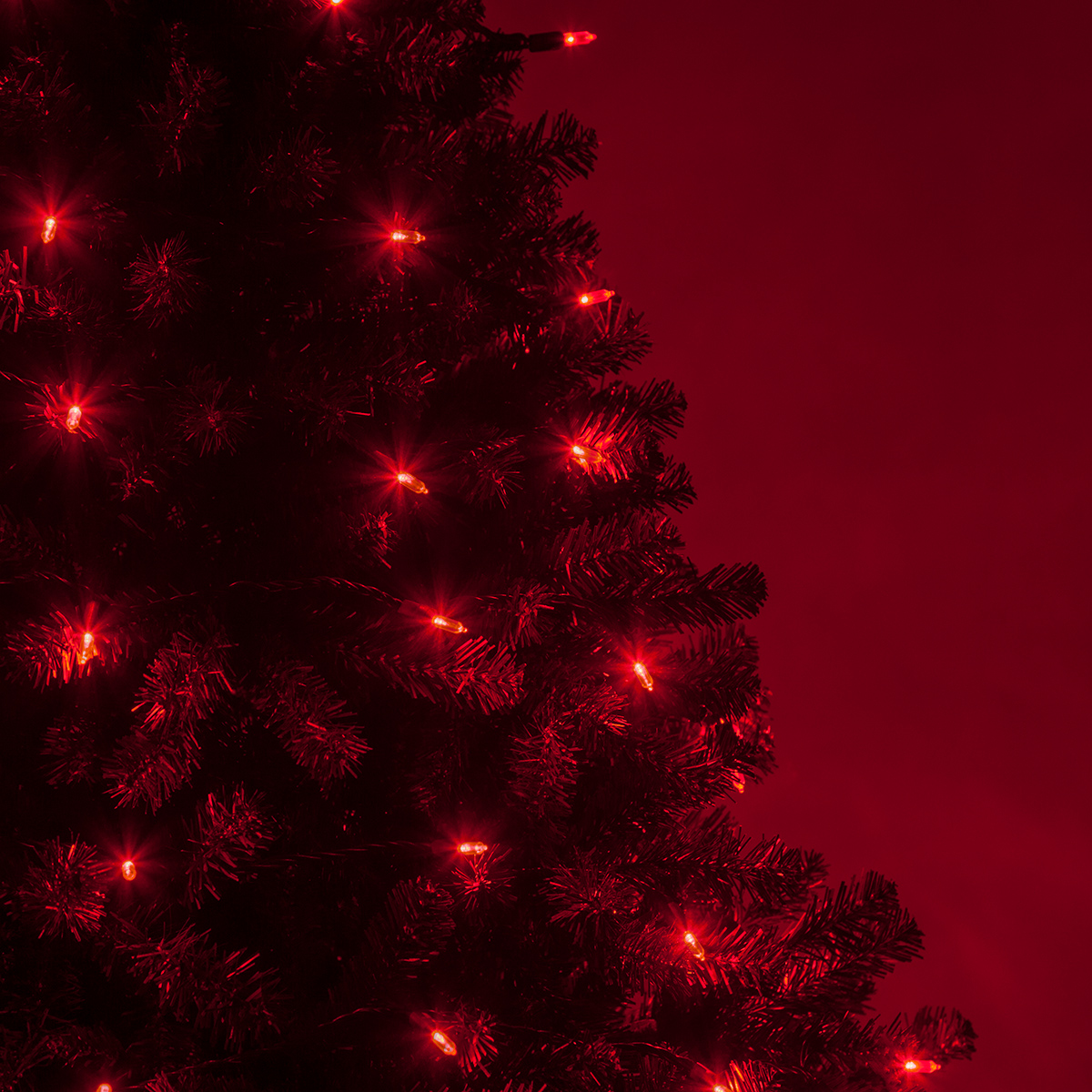 red led xmas tree lights