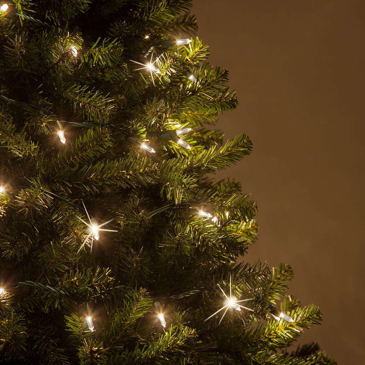 christmas tree lights warm white led