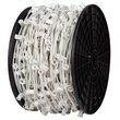 C7 Light Spool, 1000' Length, 12" Spacing, 7 Amp SPT1W White Wire, Commercial Grade