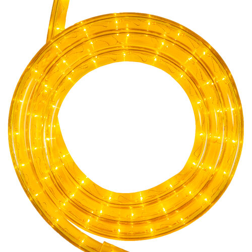 Yellow Rope Light, 18 ft