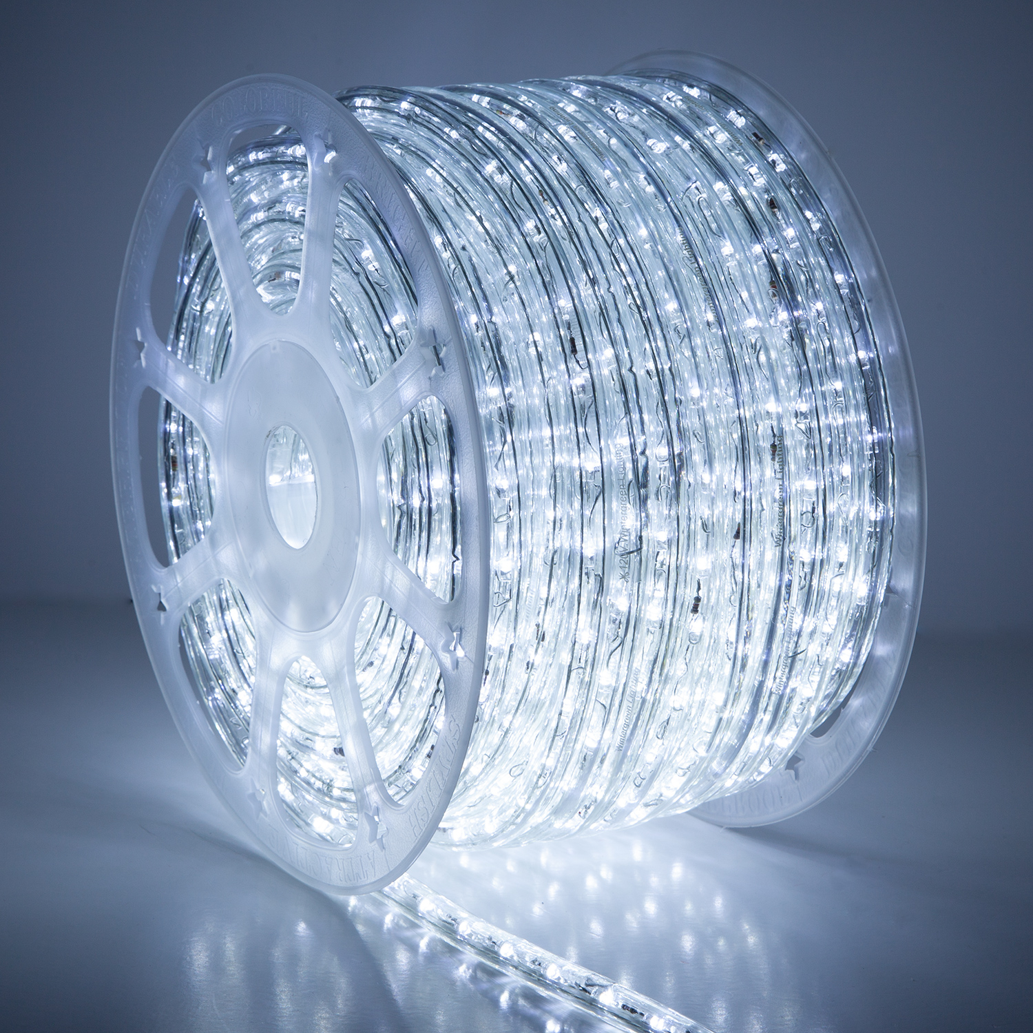 Cool White LED Rope Light 150 ft Wintergreen Corporation