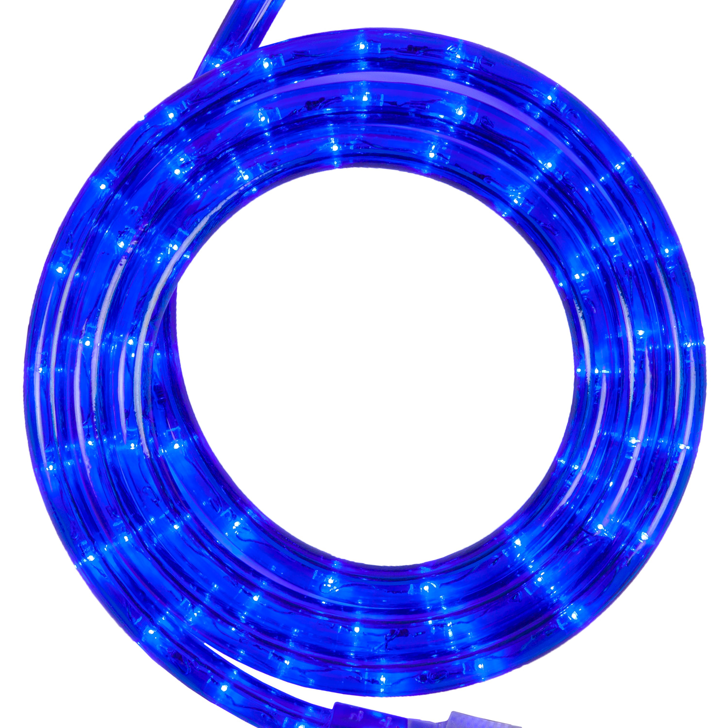 Blue led rope lights shop 120 volt