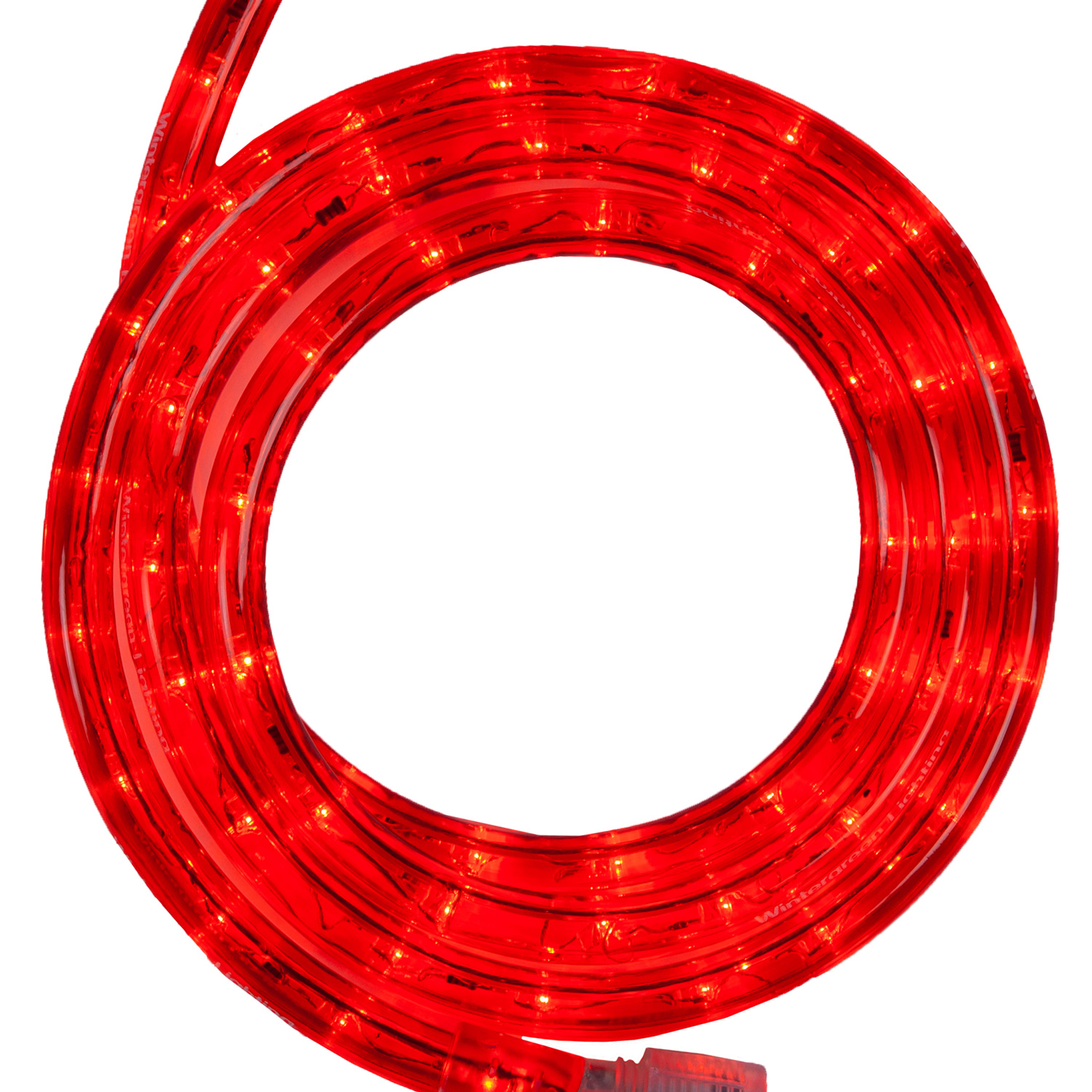 Red LED Rope Light 18 ft Wintergreen Corporation