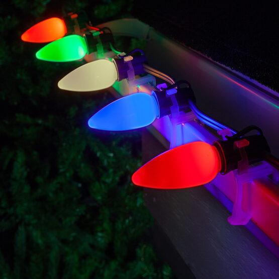 Christmas Lights - C9 Multicolor Smooth Opticore Commercial LED ...