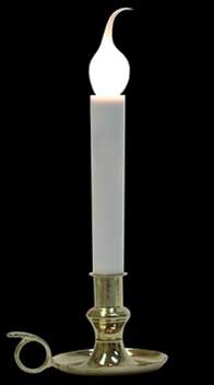 Brass Multi-Function Candle with Silicone Lamp