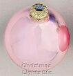 Pale Pink Ball Ornament