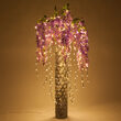 36" Silver Lighted Willow Falling Branches, Warm White LED, Twinkle