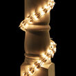 18' Garland Lights, 600 Clear Lamps, White Wire