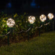 G50 Warm White LEDimagine TM Fairy Light Bulb Pathway Lights, 25 Lights, 7.5 Inch Stakes, 25'