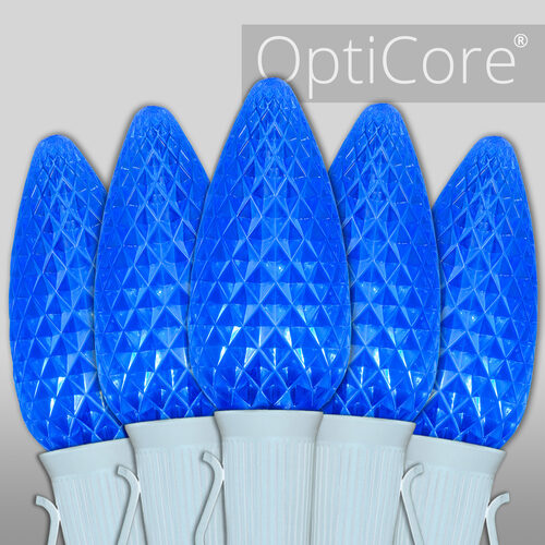 Christmas Lights C9 Blue Opticore Commercial LED Christmas Lights