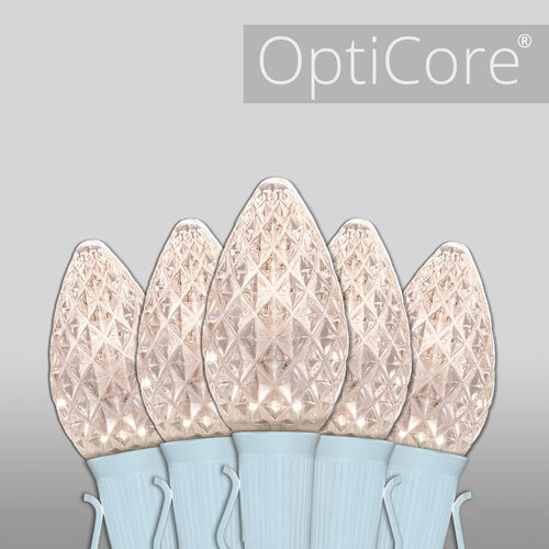 Christmas Lights C7 Warm White Opticore Commercial LED Christmas