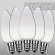 C9 Opaque Cool White OptiCore LED Bulbs