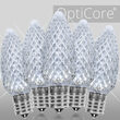 C9 Twinkle Cool White OptiCore LED Bulbs
