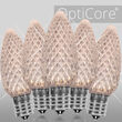 C9 Twinkle Warm White OptiCore LED Bulbs