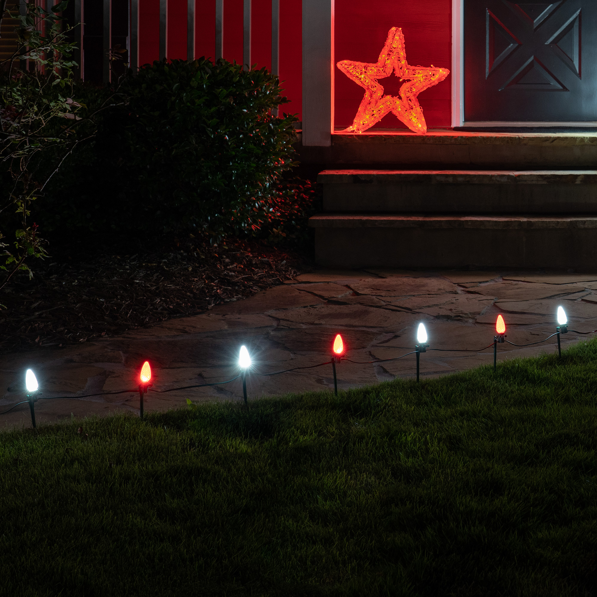 Christmas pathway online lights