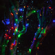 50 5mm Multi Color SoftTwinkle TM LED Christmas Lights, Green Wire, 4" Spacing