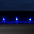 C7 Transparent Shatterproof Blue FlexFilament LED Bulbs 