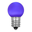 G20 Opaque Acrylic Purple LED Globe Light Bulbs