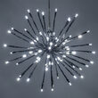 12" Silver Starburst Lighted Branches, Cool White LED, Twinkle
