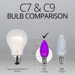 C7 Purple Kringle Traditions LED Bulbs