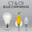 C9 Gold OptiCore LED Bulbs